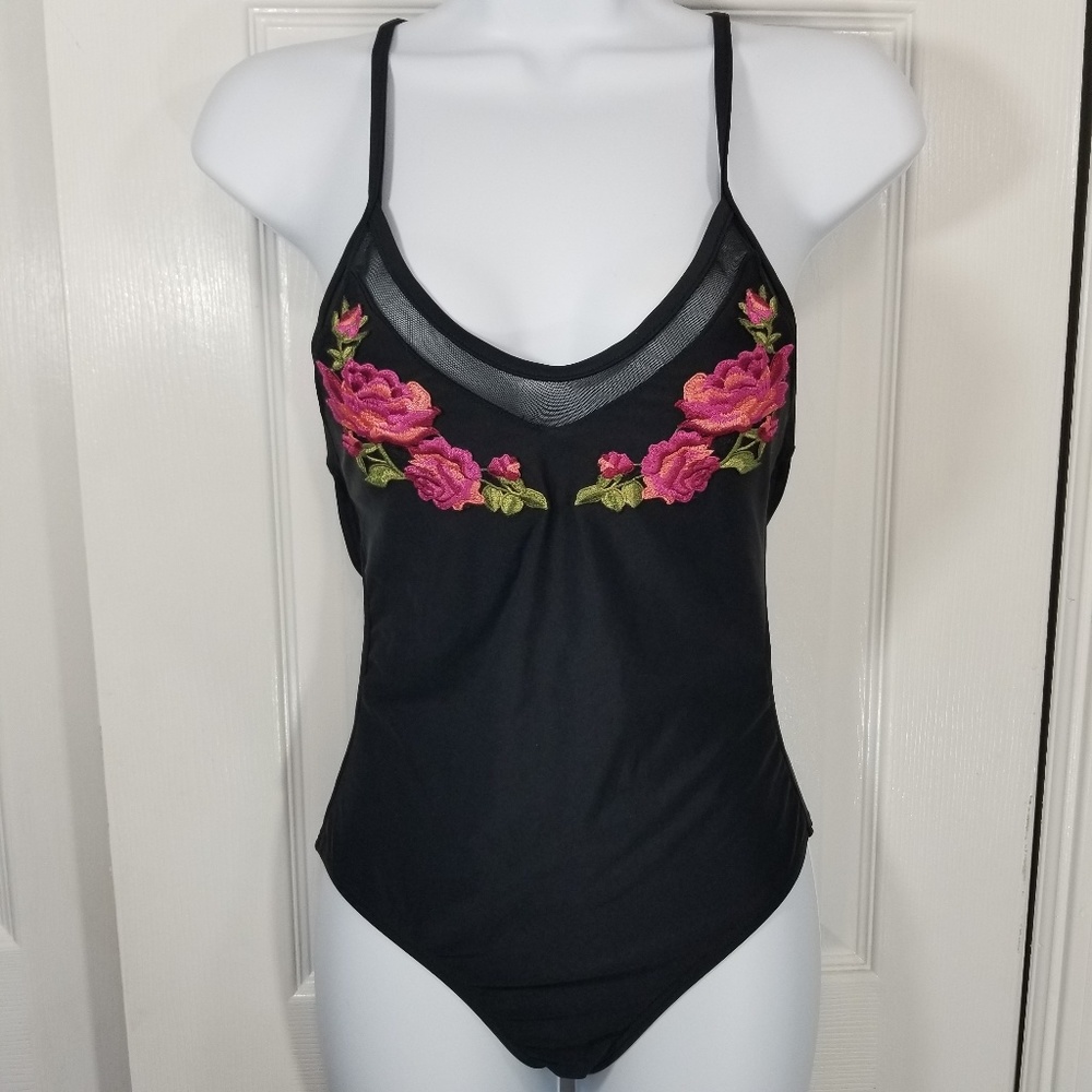 New Xhilaration Floral One Piece